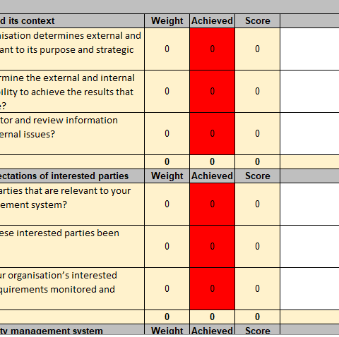 ISO 9001 Audit example 2
